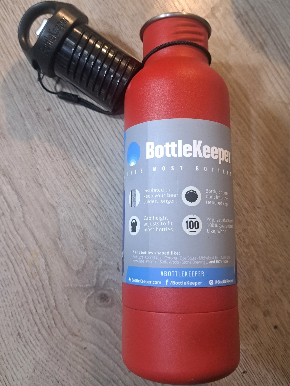 BottleKeeper- Glass Beer Bottle Insulator *Shark Tank Success Product